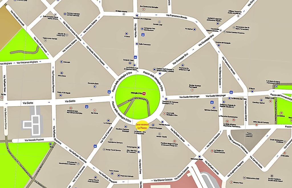 La Piazza Al Vomero Napoli Oda fotoğraf